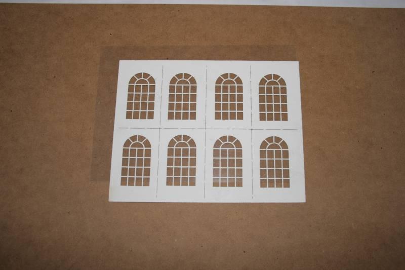 O Gauge Warehouse Windows 55mm x 32mm